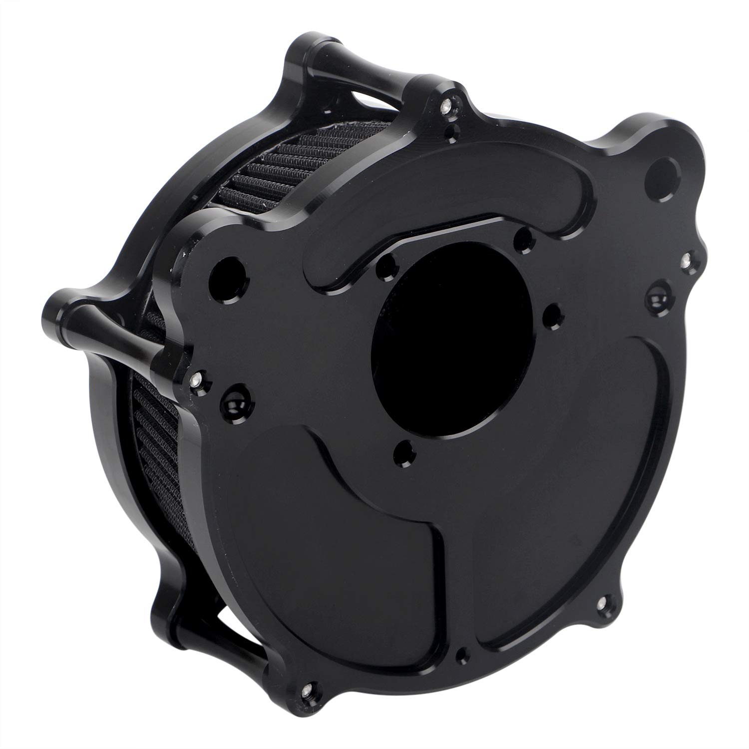 Amazon | Bid4ze オートバイ グリッド ブラック コア ブラック