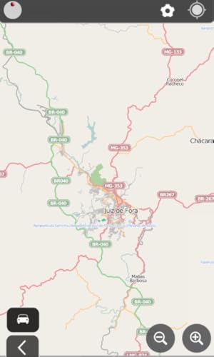 Juiz de Fora, Brasil - GPS Navegador