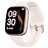 Smart Watch for Women Android & iPhone&comma; 1&period;85" AMOLED Display&comma;10 Day Battery&comma; 30m Waterproof Swimming&comma; Answer&sol;Make Calls&comma; Fitness&sol;Heart Rate&sol;Sleep Tracker&sol;100 Sports&comma; Beige
