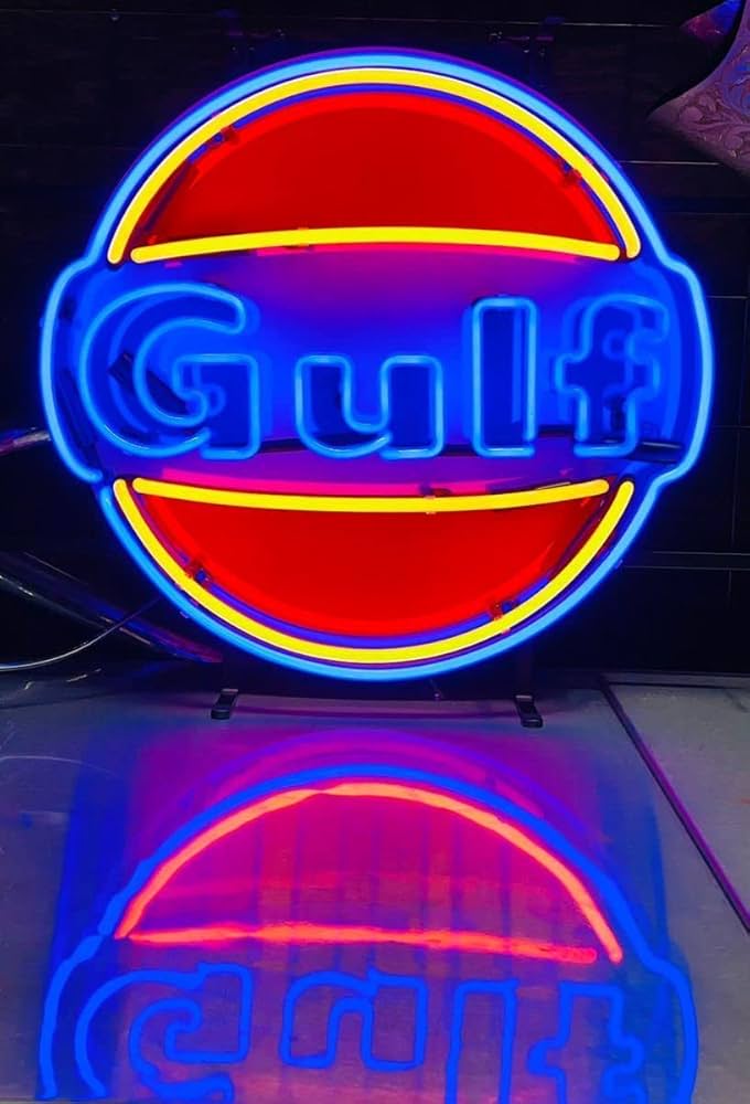 【両面看板】Gulf 看板 ガルフ ビンテージ 76cmｘ68cm 世田谷ベース 楽天市場】GULF サインプレート アメリカン ブリキ看板 アメリカ