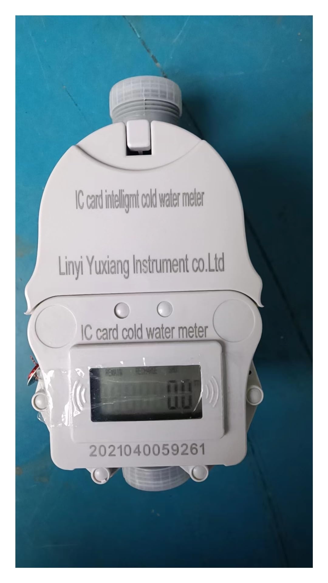 Medidor de flujo de agua, Contador de agua con tarjeta de inserción, Tarjeta IC con tarjeta magnética, Contador de agua fría prepago remoto, Contador de agua caliente, Contador de agua inteligente par