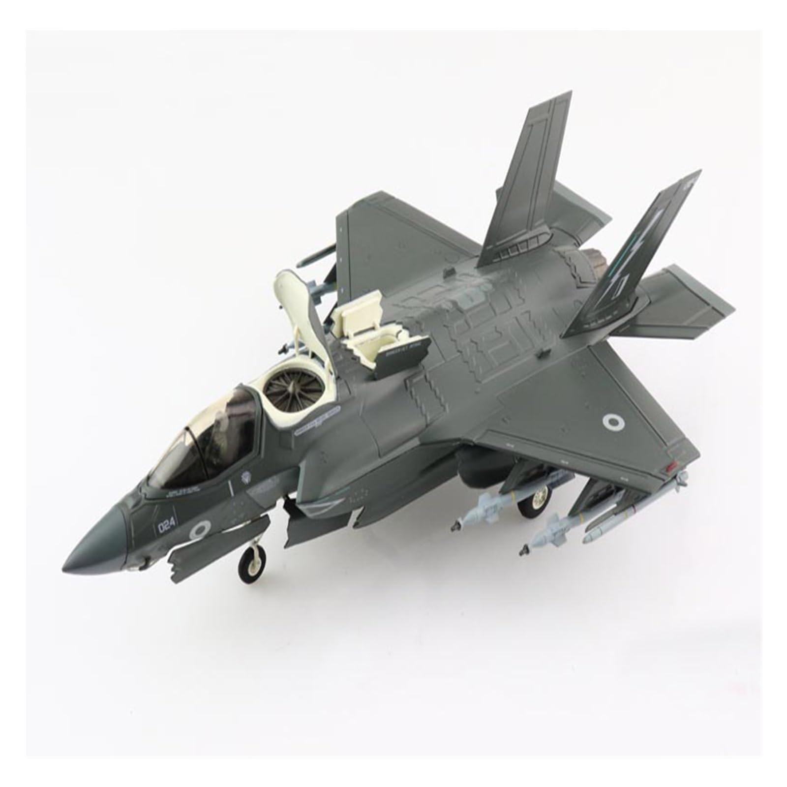 Modello in Piccola Scala Aerei 1 72 per Modello da Caccia F-35B Britannico Aereo da Attacco in Metallo Modello Militare Display Regalo Kit di Costruzione di Modello