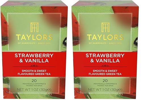 Miniatura 6 de Taylors of Harrogate - Té de hierbas de mandarina y jengibre, Bolsitas de té envueltas individualmente, 20 unidades (paquete de 1), Picante
