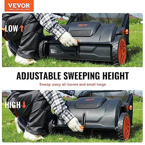 VEVOR Push Lawn Sweeper - Image 2