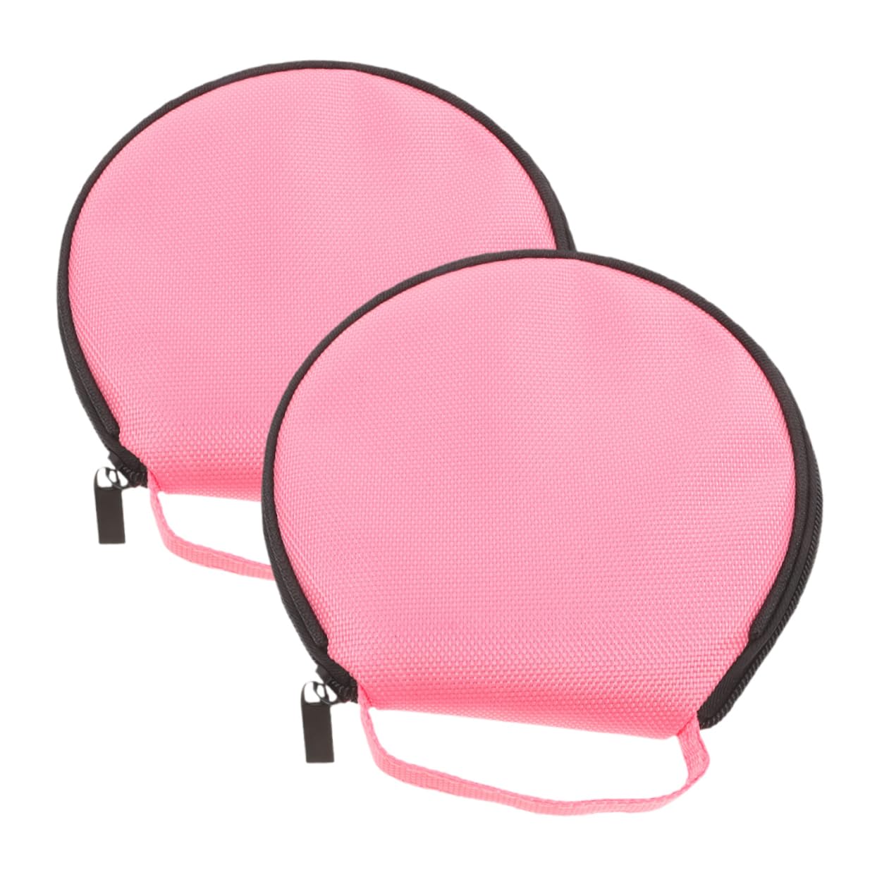 Alipis 2pcs Capacity CD Case Durable Media Storage Pouch for Dvds Discs for Home Car Use Portable Design Pink