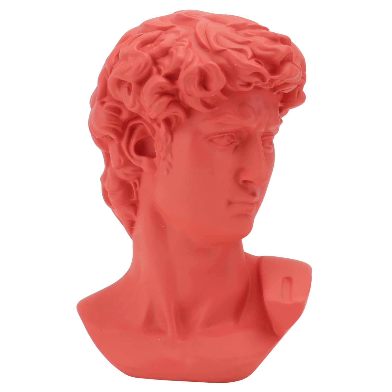 OUNONA 1Pc David Head Sculpture Ornament Elegant Craft with Fine Details Style Design for Home and Office Decor Creative Desktop Layout Adornment