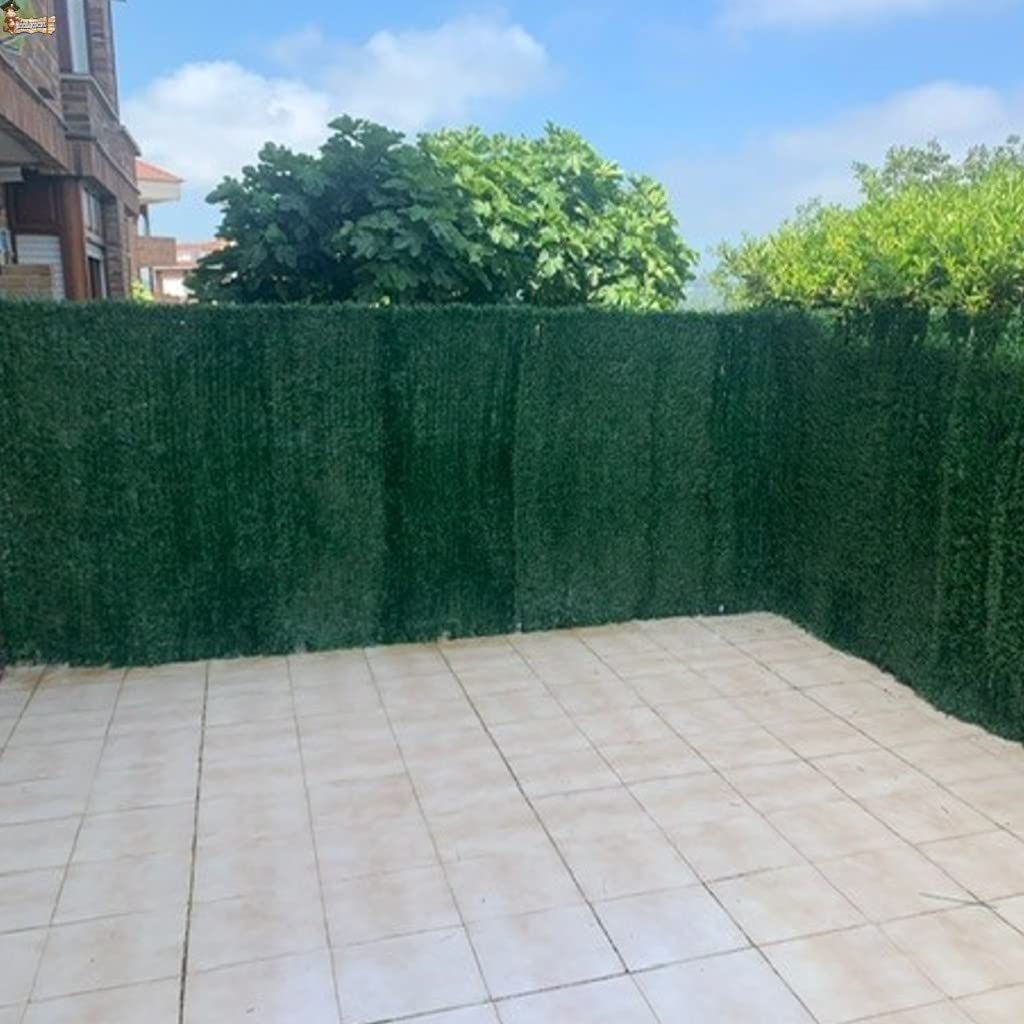 BricoLoco.com Seto artificial 100% OCULTACIÓN jardín. ¡¡¡40 varillas metro!!!. 1,5x3 metros. Más durabilidad y privacidad que brezo, cañizo, mimbre o malla. (1.5x3 mts.)