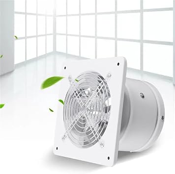 Duct Fan 4 Ultra Quiet Bathroom Ventilation Fan with Moisture Sensor - Wall/Ceiling Mount Shower & Toilet Ventilation Fan