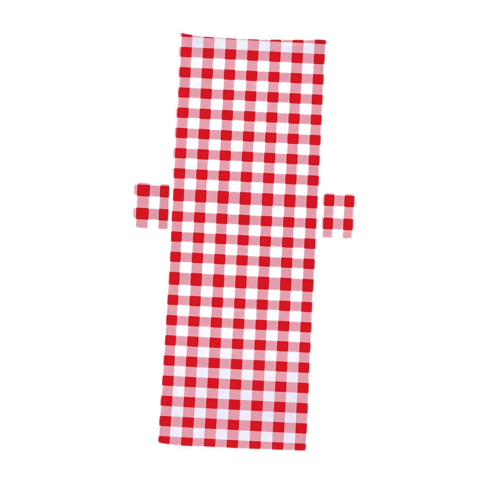 MYCENSE Lounge Chair Towel Cover, Lounge Cover, Beach Chair Covers with Pockets for Pool Beach Garden Courtyard Outdoor Trips, Red