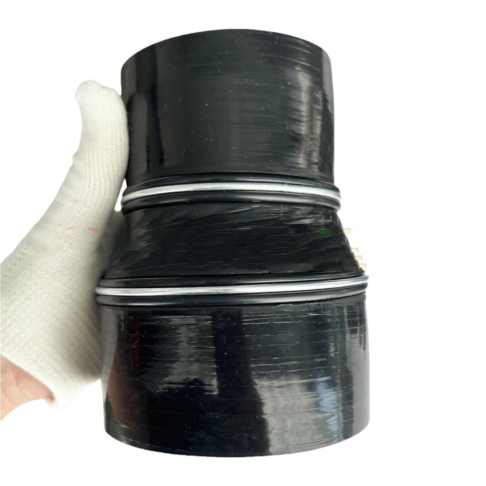 Manguera de aire de carga Manguera de silicona universal para intercooler de coche, turbo, tubo de admisión, acoplador, manguera reductora de silicona recta.(ID80mm-110mm)