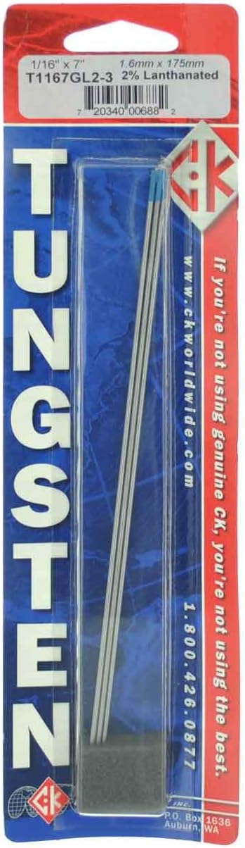 Top of the line 2% Lanthanated Tungsten Electrodes