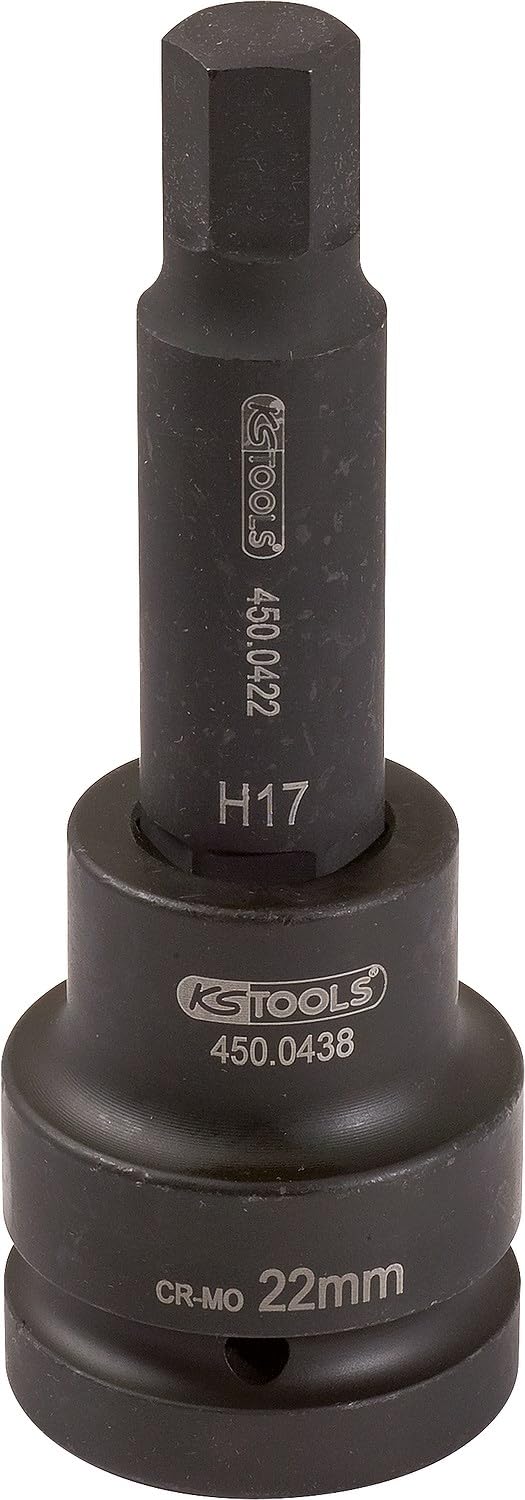 KS Tools 450.0461 3/4-inch 17mm Impact Bit Socket Hex