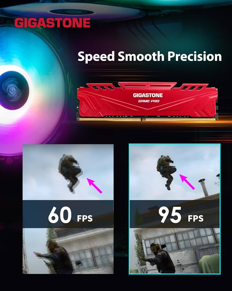 Amazon.co.jp: 【メモリ DDR4】GIGASTONE Game PRO 8GBx2枚 (16GB Kit