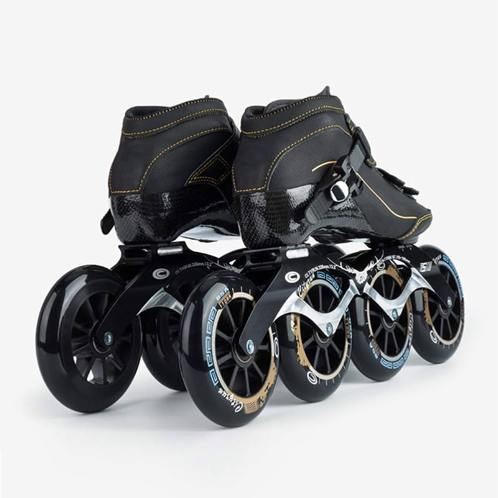 Amazon.co.jp: 男性と女性のスピードスケートローラースケート4