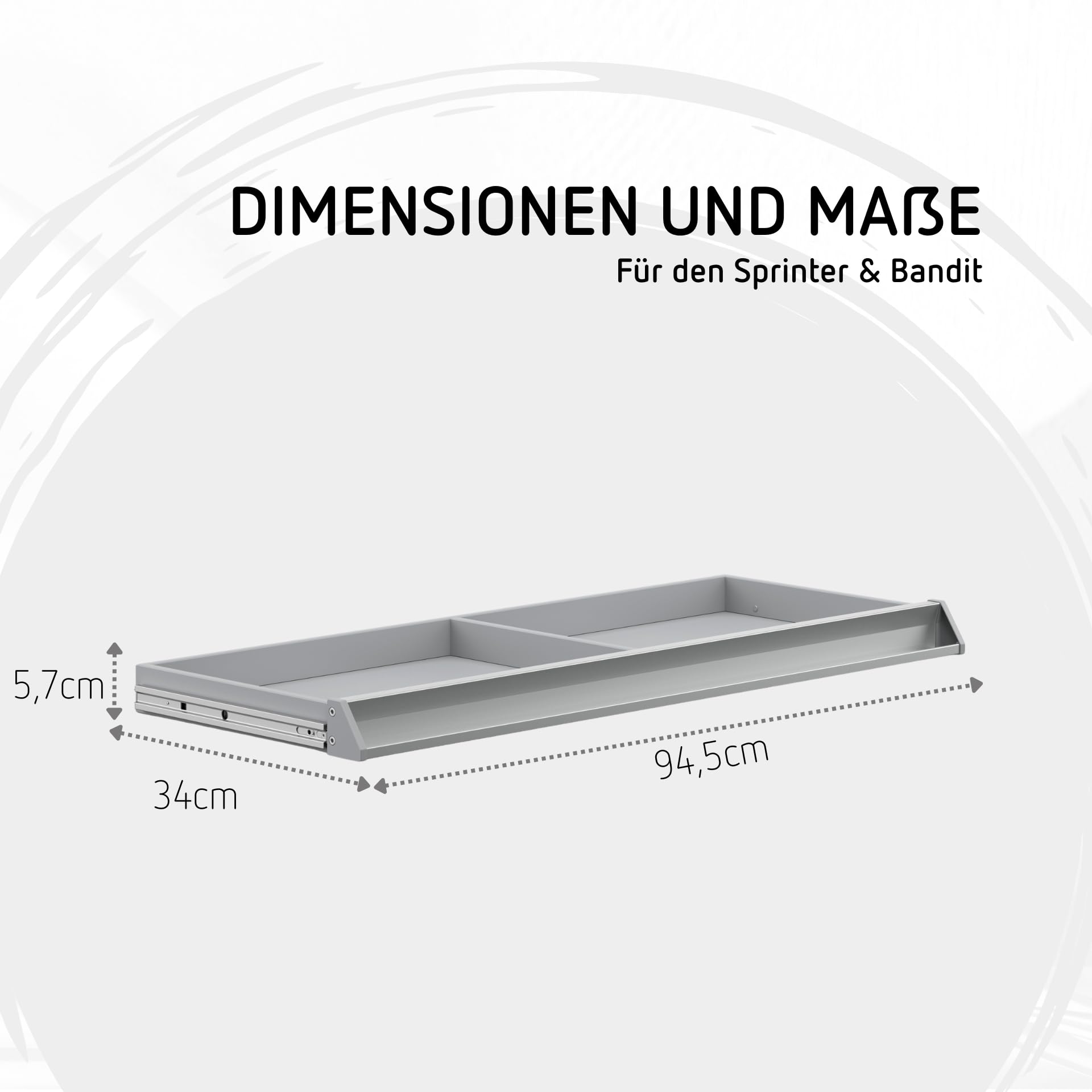 moll Easy Schublade | Erweiterung für Kinderschreibtisch | praktischer Stauraum für Bandit & Sprinter | ideal für Schulkinder | Made in Germany