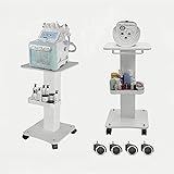 Genérico Carro Auxiliar de Belleza, Carritos de SPA y Salón，con Mango Antideslizante y Bandeja，Equipado con 4 Ruedas Universales silenciosas y Antideslizantes. Capacidad de Carga de 160 Libras