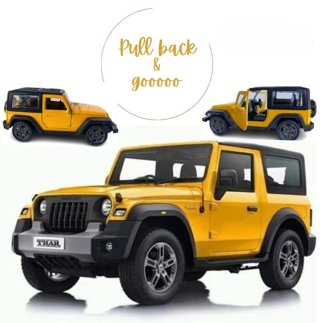 NE Precision-Engineered Thar Car Toy - 1:24 Scale Die-Cast Model