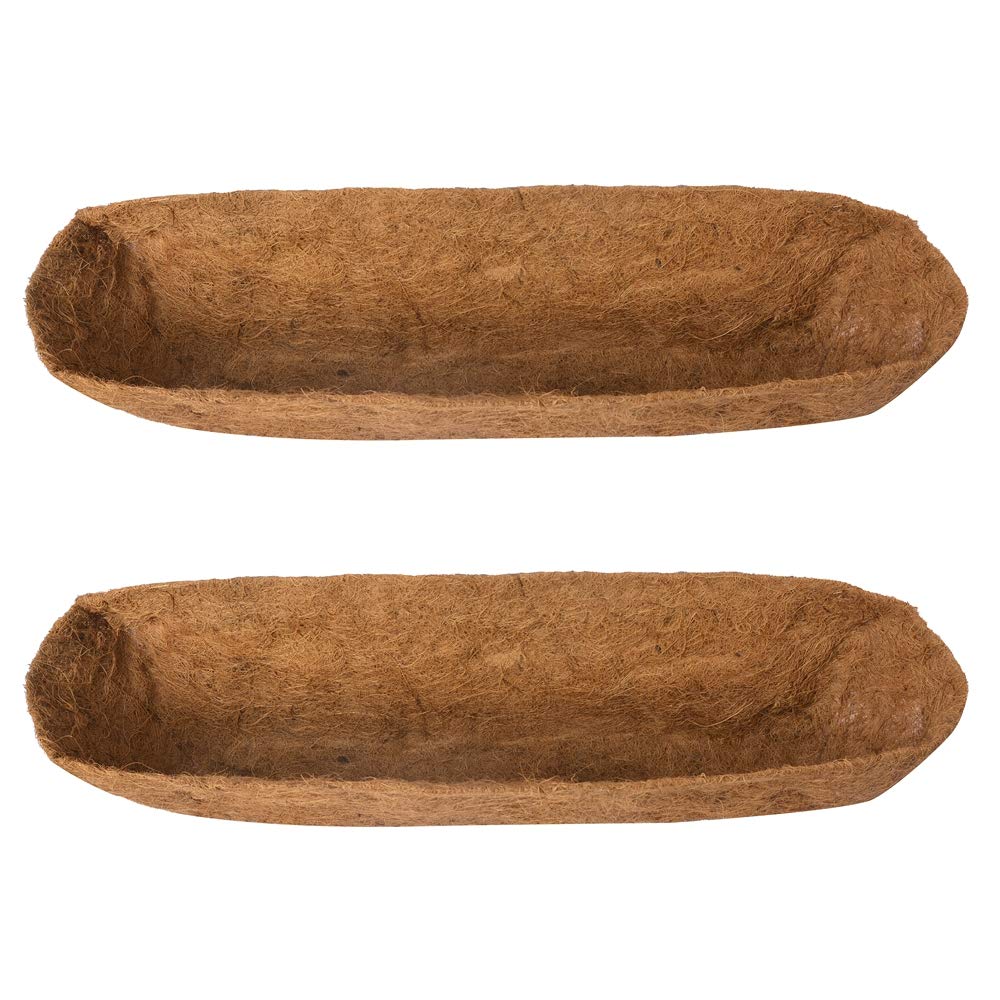 Prostokątna, grubsza wkładka do doniczki 76 cm (2 sztuki)