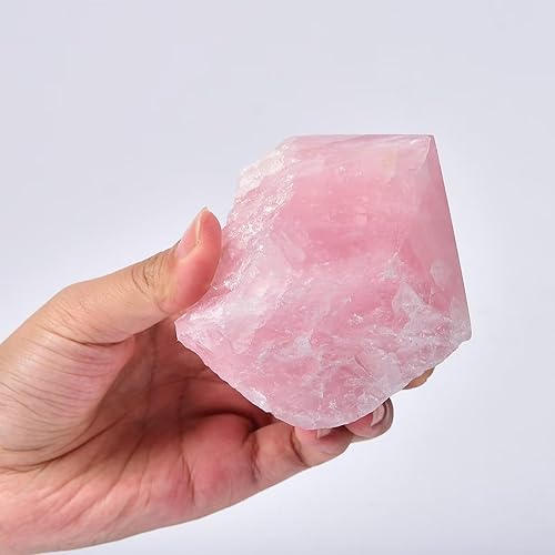 Miniatura 2 de Columna irregular natural del cuarzo de la varita cristalina del cuarzo de 1.5-2.2 libras