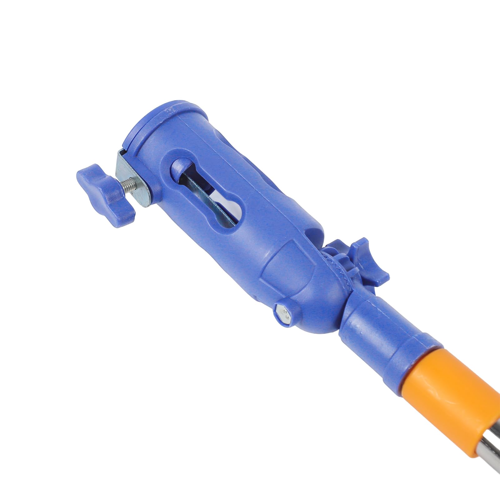 Rallonge de Pinceau, Poteau D'extension Télescopique pour Rouleau à Peinture et Pinceau, Poignée Légère en Acier Inoxydable avec Connecteur Rotatif à 180 Degrés, pour Murs,