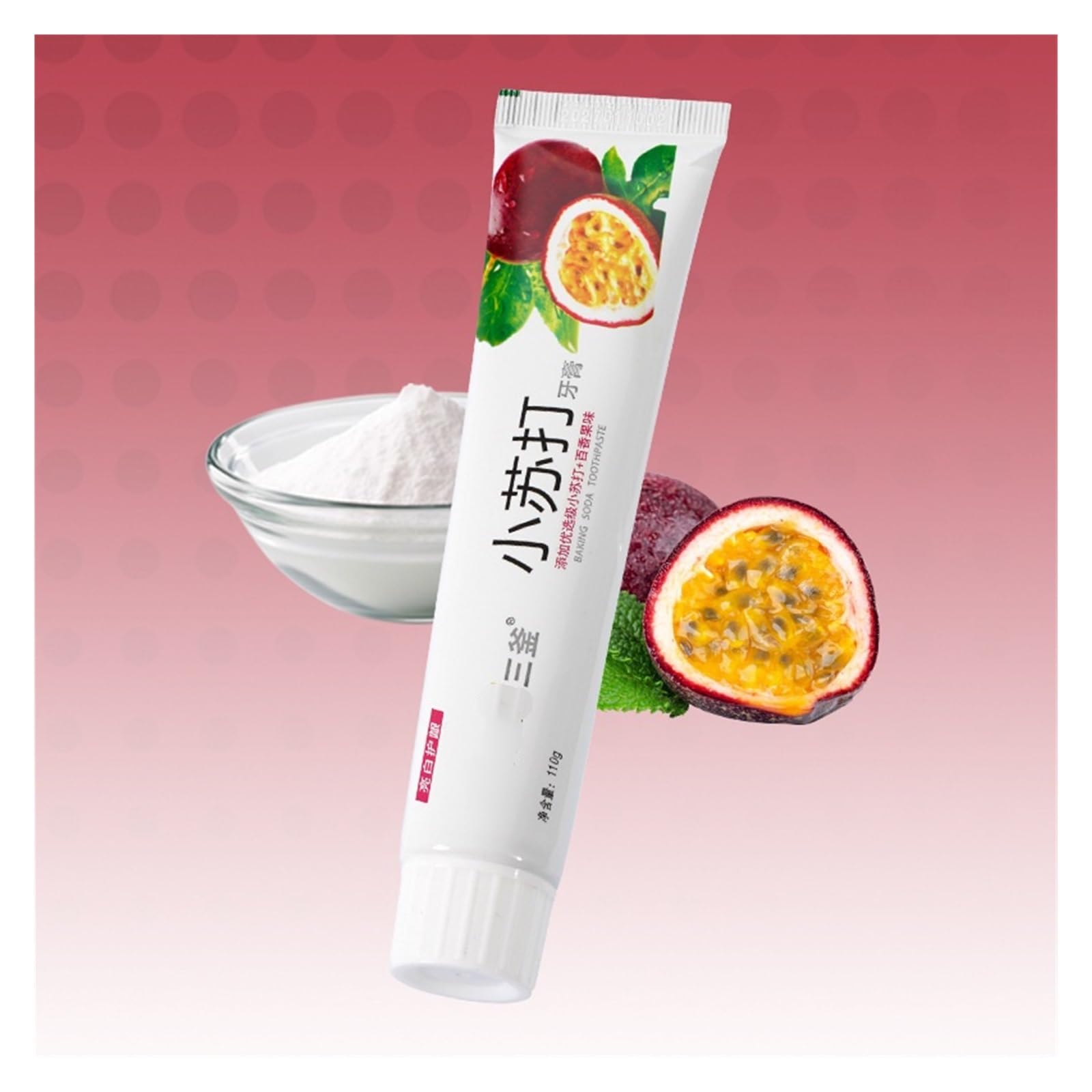 Pasta de Dientes Sabor a Frutas 110g | Refresca el aliento con un aroma afrutado(3pcs)