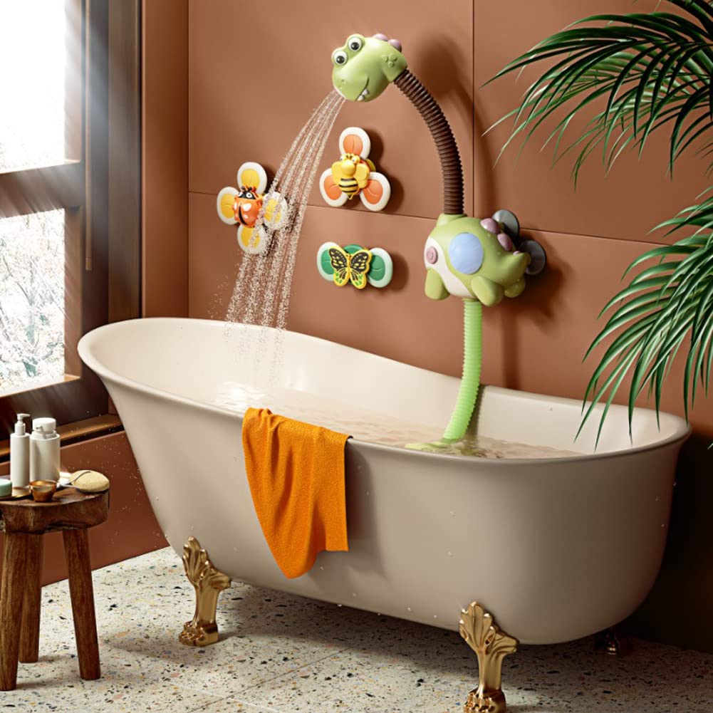 Jouet De Bain Lapin Électrique CUTE STONE – 2 Pommes Douche, Piles Rechargeables, 3 Modes – Fun Assuré !