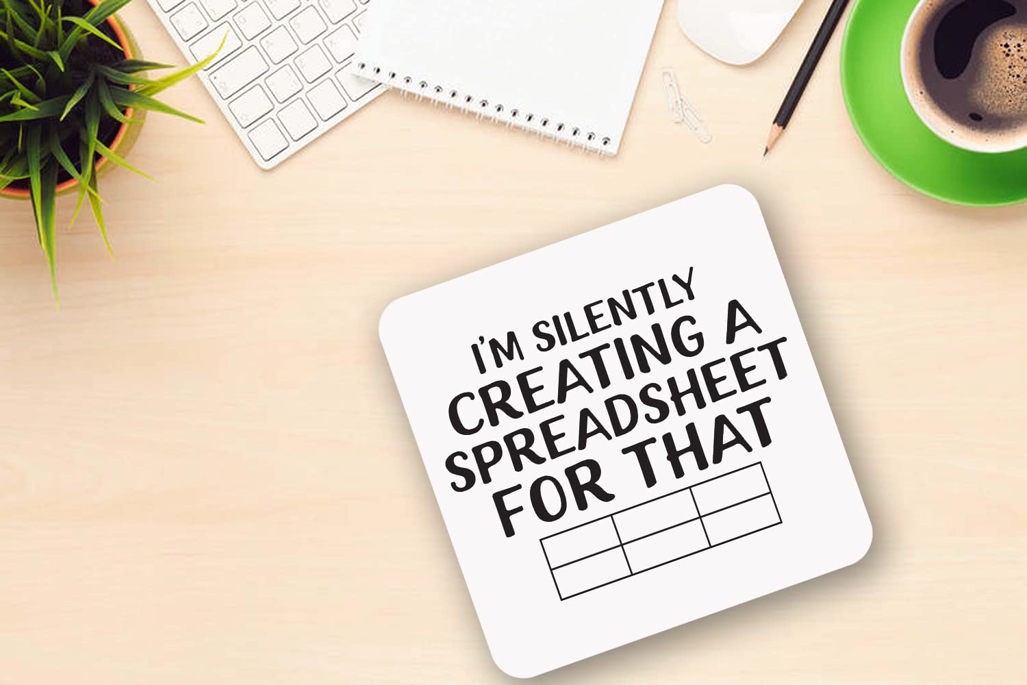Shamsco Funny Accountant Mug Creating A Spreadsheet Office It Analyst Joke Mug Coaster