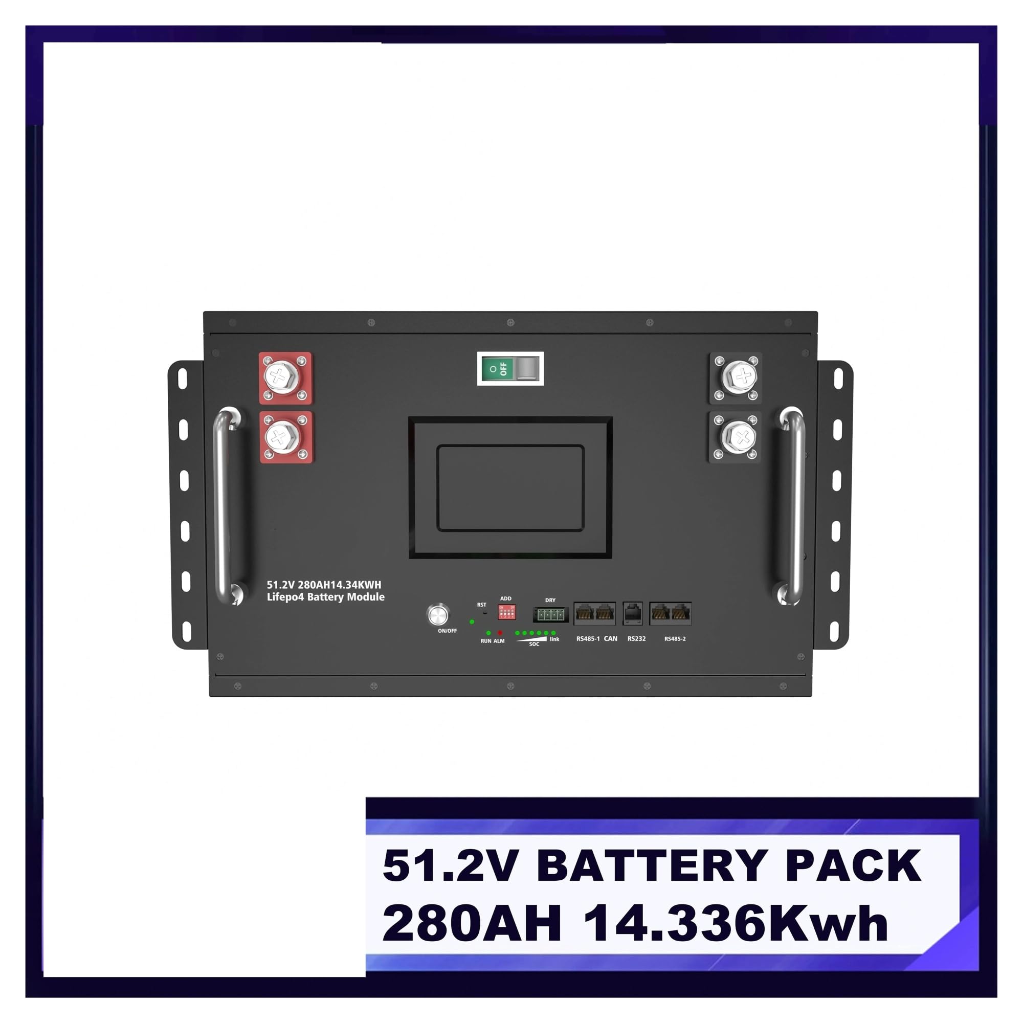 Convertidor Adaptador Kit DIY Batería LifePO4 Energía Solar Inversor Iones Litio BMS Equilibrio Activo UE 512V 48V 280AH 304AH 15Kw inversor