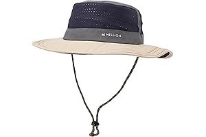 MISSION Cooling Boonie Hat: Wide-Brim Sun Protection for Men and Women