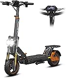 M5 Pro Trottinette Électrique Pliable, Batterie 48v 20.8Ah, Autonomie Max 70-80KM, Pneus Tout-Terrain 11 Pouces, 3 Modes De Vitesse, Écran Intelligent