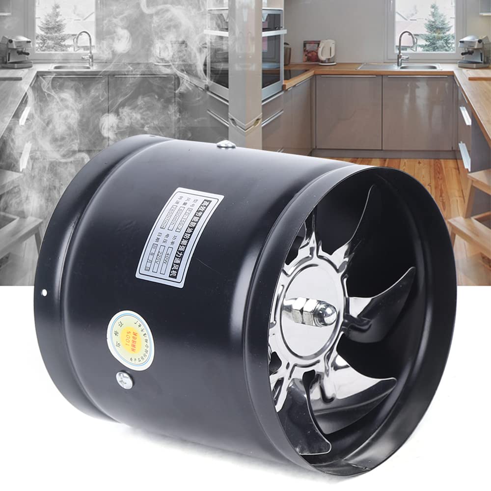 Ventilador extractor de aire para conductos, ventilador axial, ventilador industrial, extractor de aire para cocina, salón, fábrica, hotel, potente, bajo ruido