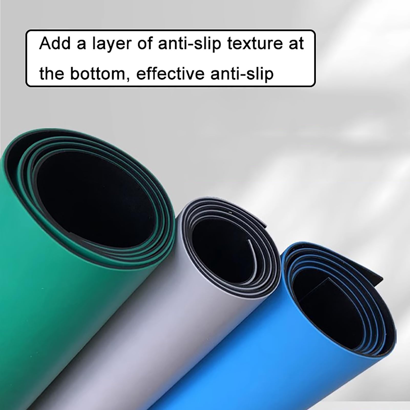 Tapis anti-statique, tapis d'établi en caoutchouc PVC pour réparation d'équipements électroniques, 2 mm d'épaisseur, idéal pour le soudage et le contrôle statique, 60 x 120 cm