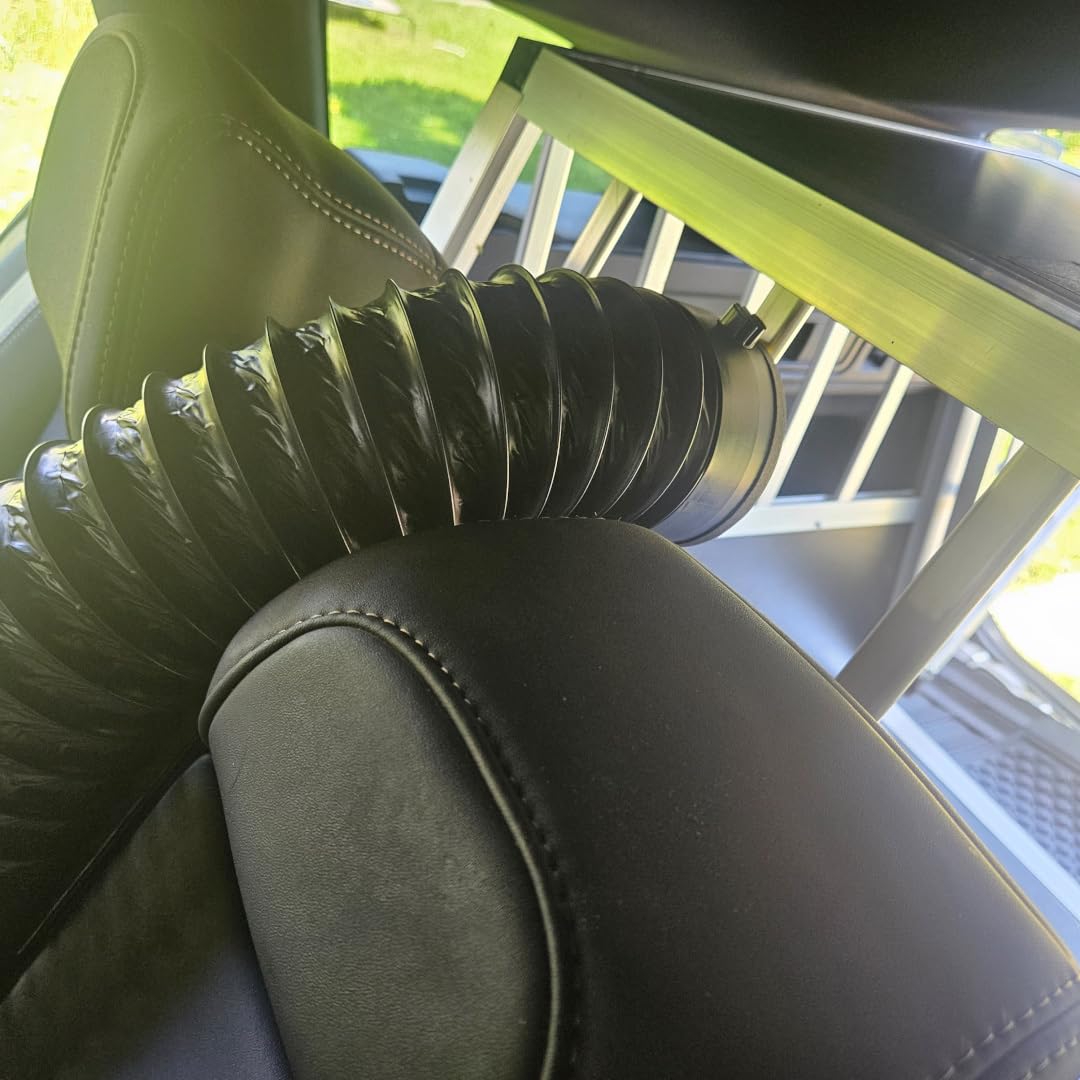 Doggyfresh Système de ventilation pour chien pour voiture Gris