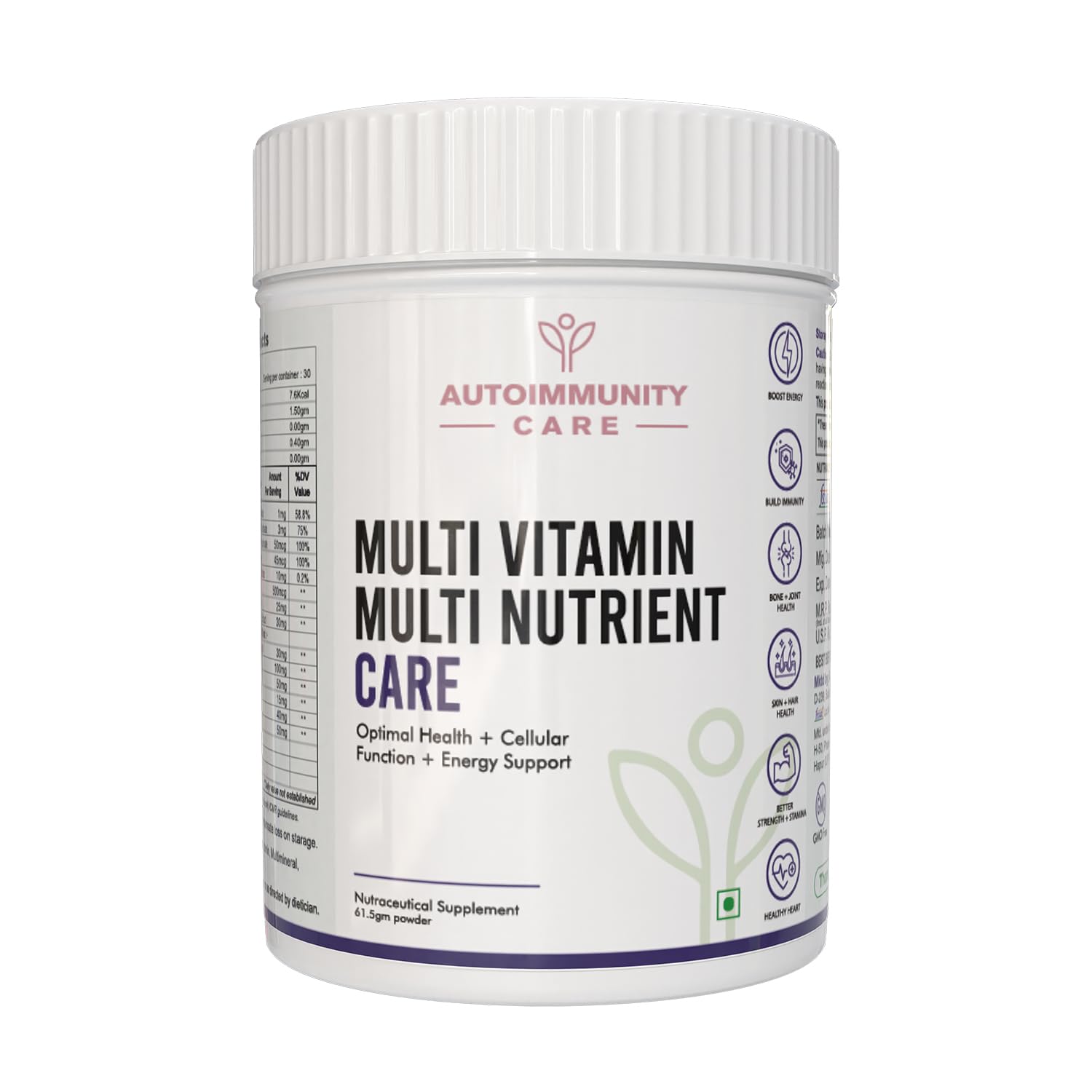 Sponsored Ad - Multi-Vitamin Multi Nutrient Care - Daily Multivitamin with A, D, E, K, B-Complex, C, Micronutrients for Optimal Cellular Function, Energy Support, powder, 1 count, 30 Servings
