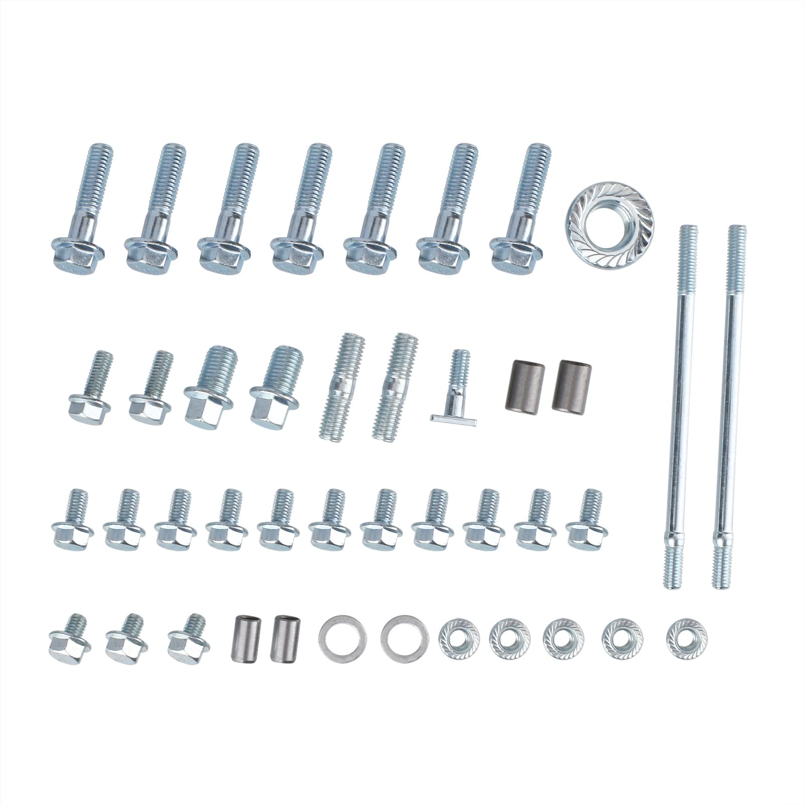 Full Set of Nut Bolt Screw Locating Dowel for Honda GX160 GX200 GX120 Water Pump Generator Motor Engine