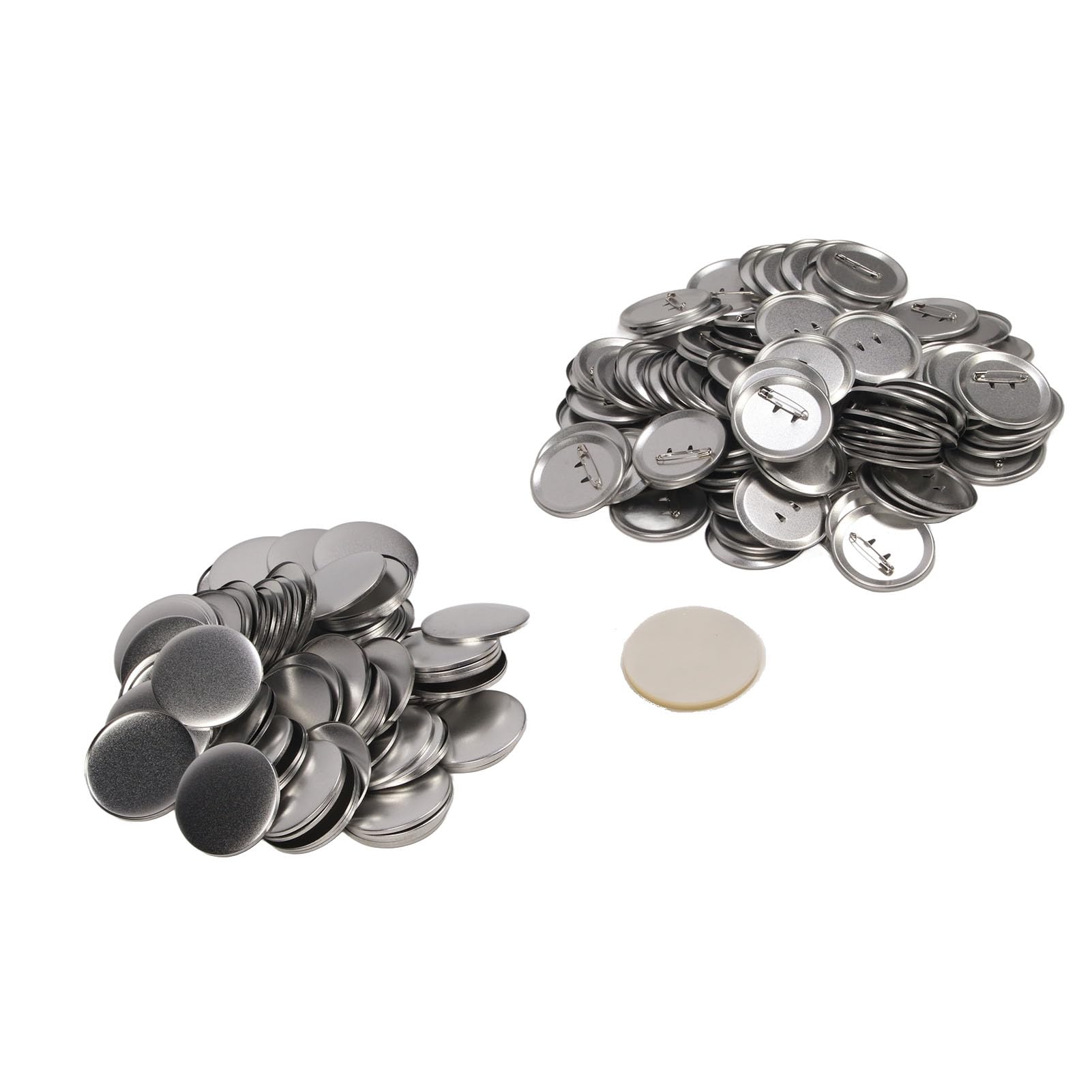 Kit de Insignia de Botón de Metal, 100 Sets Entrega Vacía Kit Multipropósito de Pines Redondos, Conjunto de Electrodomésticos de Cocina Pequeños Tive Innovadores para Insignias