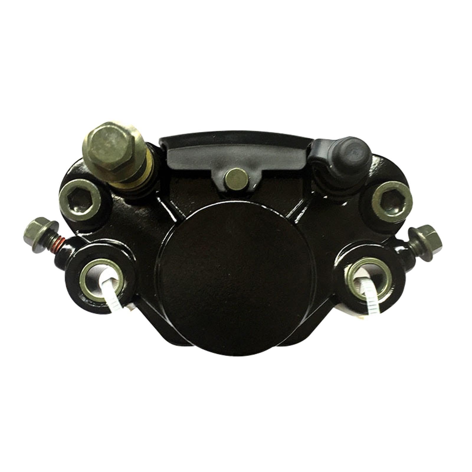Duraderas Pinza de Freno Trasero Delantero hidráulico for Motocicleta, Duradera Negra, reemplaza el Pastillas del Cilindro Maestro
