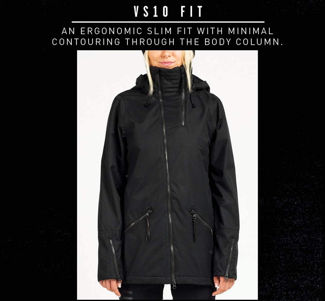 【にい】VOLCOM ボルコム LEDA GORE-TEX JK Amazon | VOLCOM ボルコム H0652000 LEDA GORE-TEX JACKET 18-19 BLK