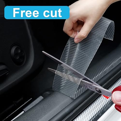 Miniatura 4 de Protectores de borde de puerta de automóvil, tira anticolisión automotriz para borde de puerta de automóvil, parachoques delantero y trasero,