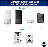 Vista 3 de Tork PeakServe Continuous Hand Towel White H5, Advanced, Compressed, 12 x 410 sheets, 105065