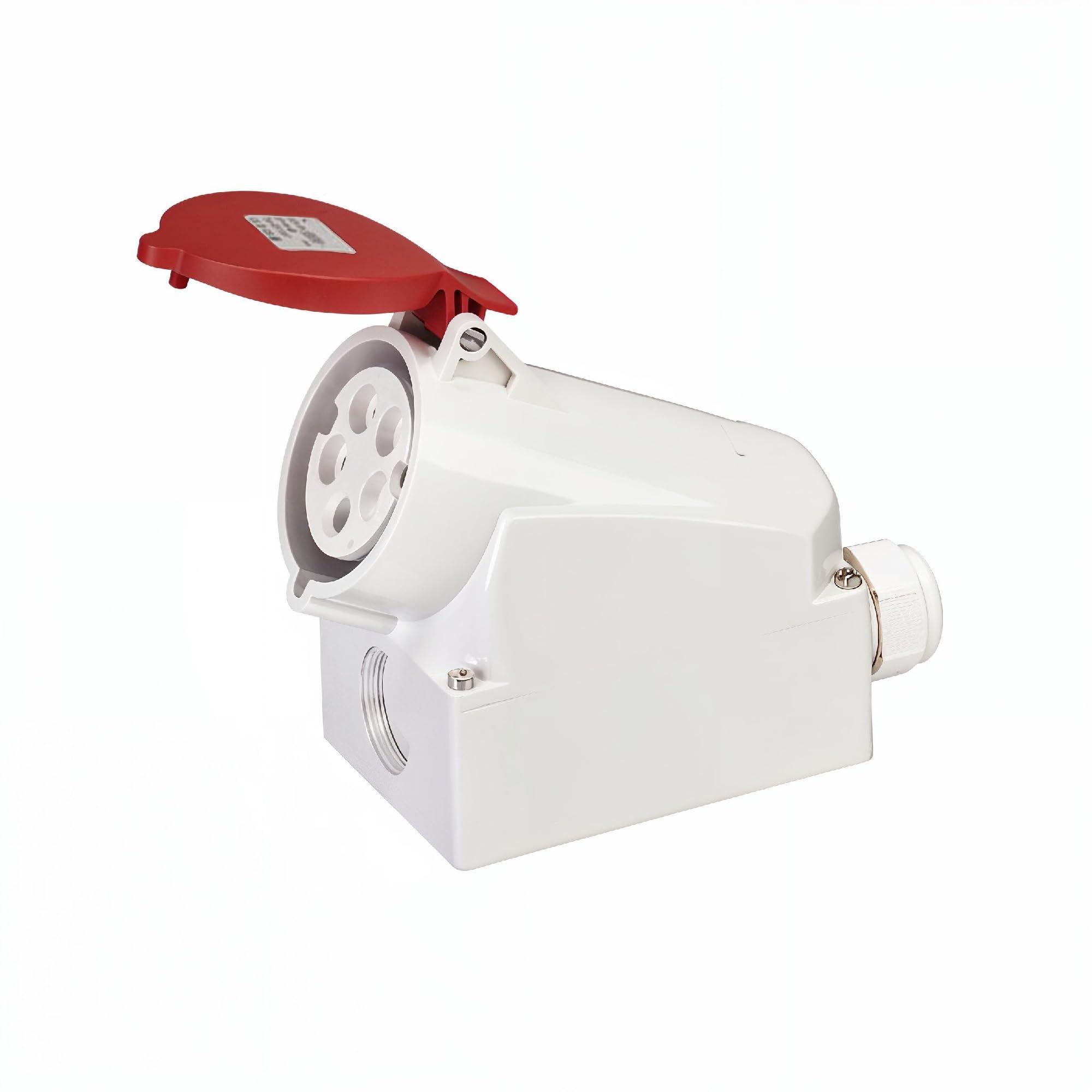 MX Industrial Socket IP44 32A 5-Pole 400V Industrial Plug | Waterproof Industrial Plug for Machines, Tools, and Outdoor Equipment-picture-15