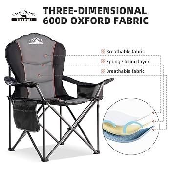 椅子 Supreme l Folding Cheair Amazon.com : Tisetrail Oversized Camping Chair Folding Chair