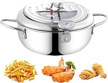 IH対応 24cm 天ぷら鍋 鎚目 銅製 揚げ物鍋 両手鍋 新品 未使用 調理器