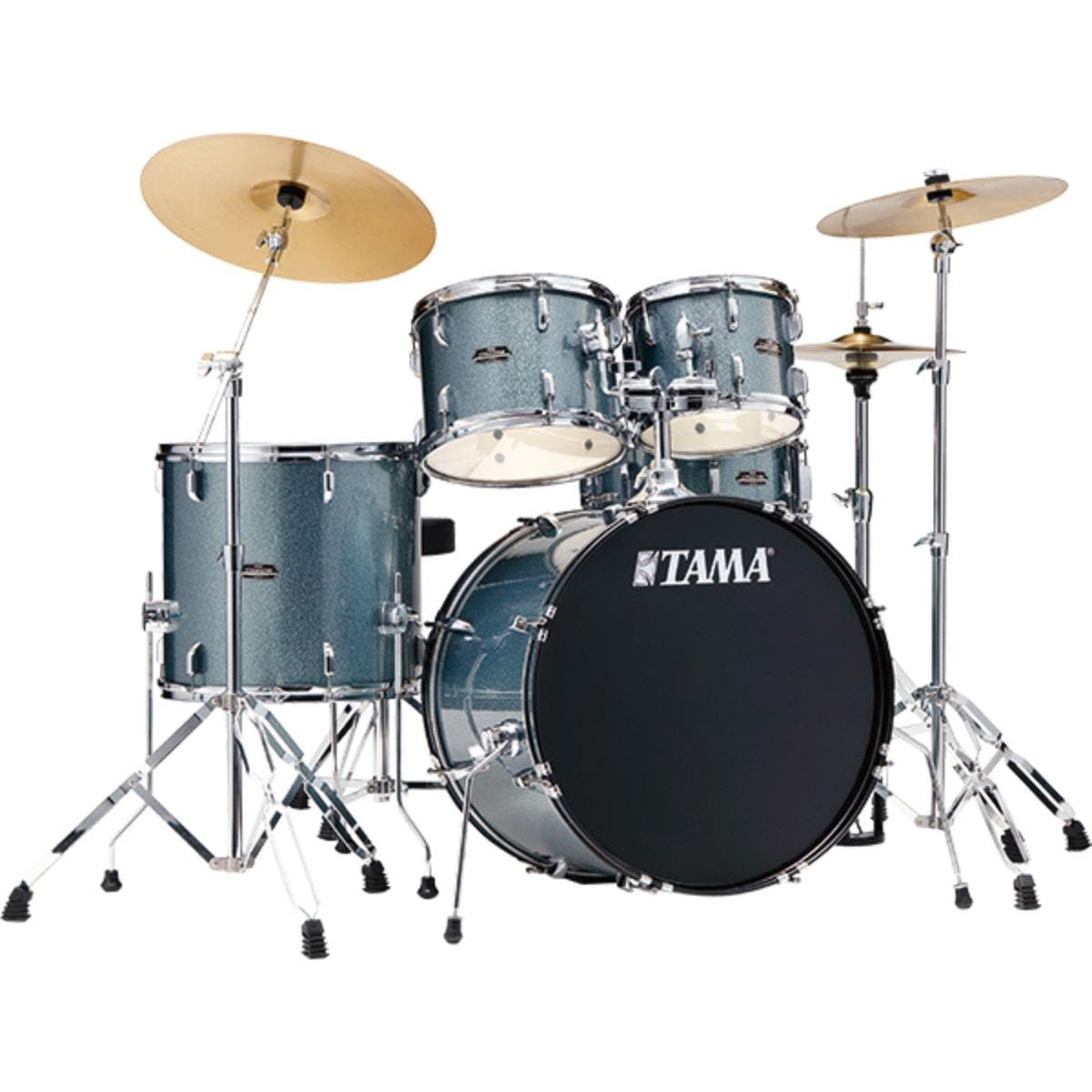 Amazon.com: Tama Stagestar ST52H5C 5-piece Complete Drum Set - Sea