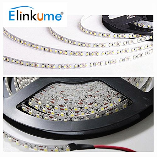 Elinkume - Nastro con LED, 1200 LEDs Warmweiß, LED...