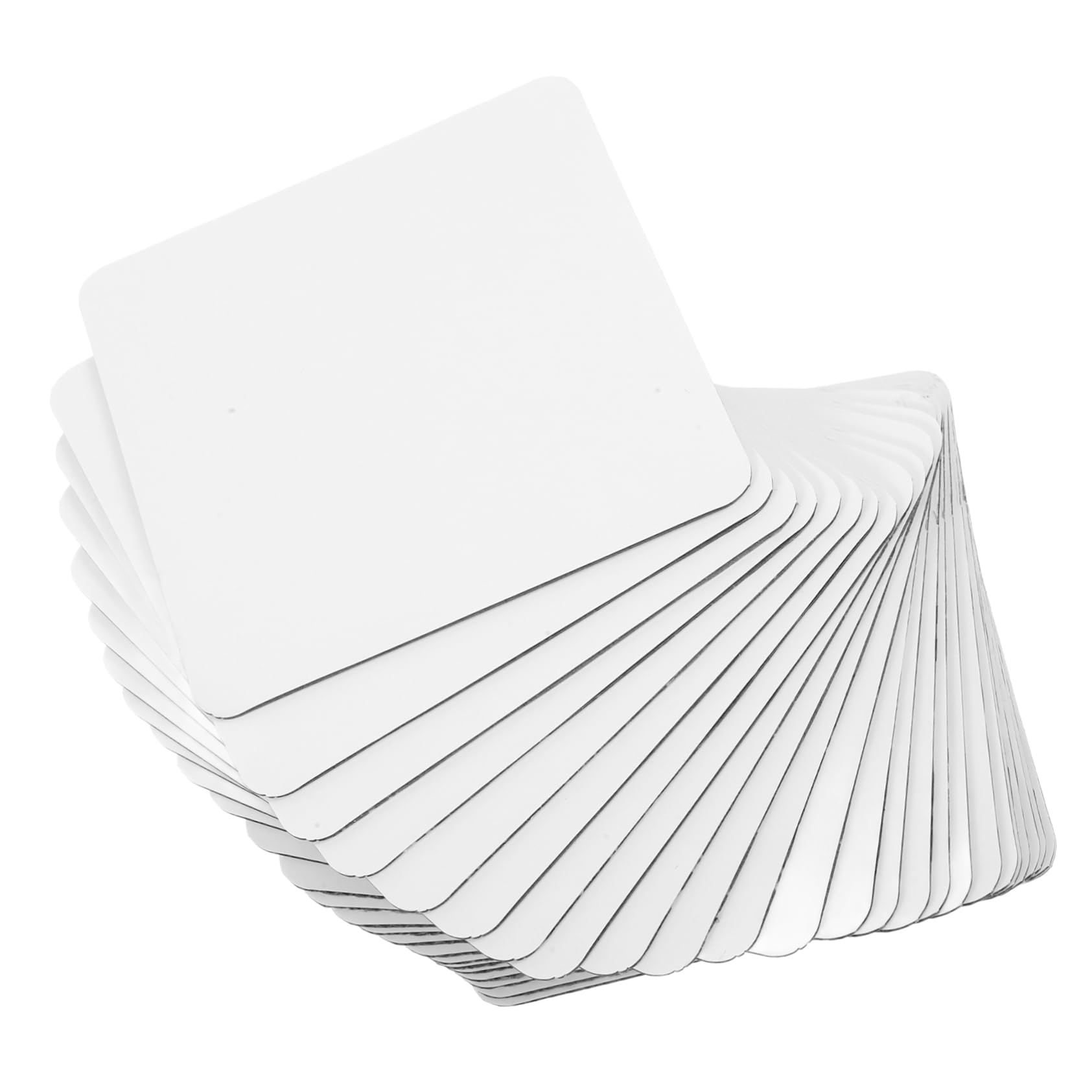 UPKOCH Tablero De Pastel Cuadrado De Base De Tarta Reutilizable para Bodas Y Fiestas Soporte para Pasteles De Limpiar 25 Piezas X 5