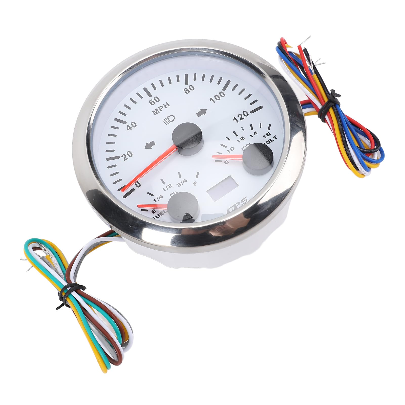 85mm GPS Velocímetro, 3 en 1 con Función de Retroiluminación