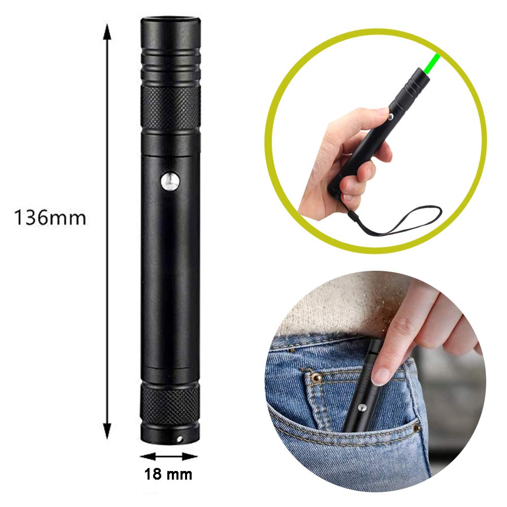 USB Rechargeable Portable Mini Flashlight Long Distance Bright Beam Outdoor Flashlight - 5