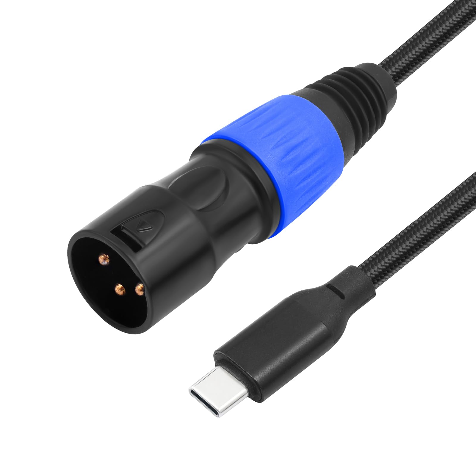 Câble USB C vers XLR mâle pour diffuser la musique d'un PC sur une sono - 8