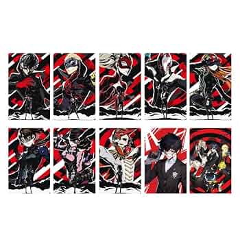 激レア!!!入手困難!!ペルソナ4 千枝 チェンジングステッカー 3D